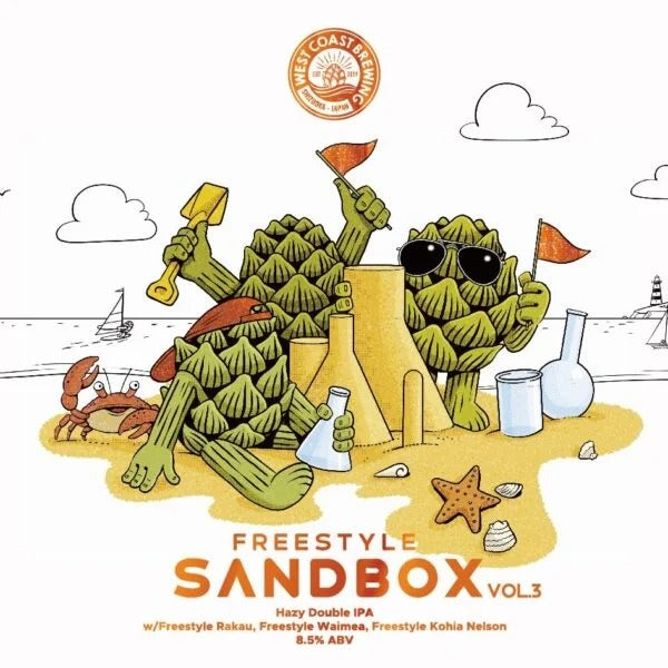 West Coast Freestyle Sandbox Vol.3 Can 500ml ウェスト コースト フリースタイル サンドボックス vol.3