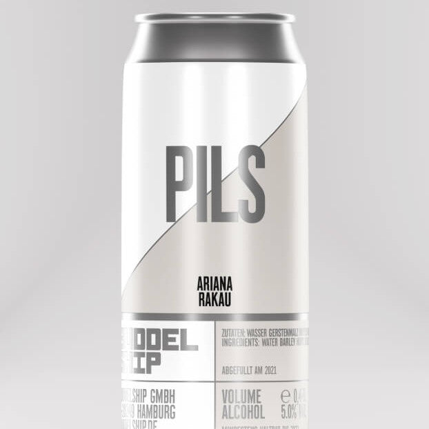 Buddelship Batch 5 Pils Ariana Rakau Can 440ml
