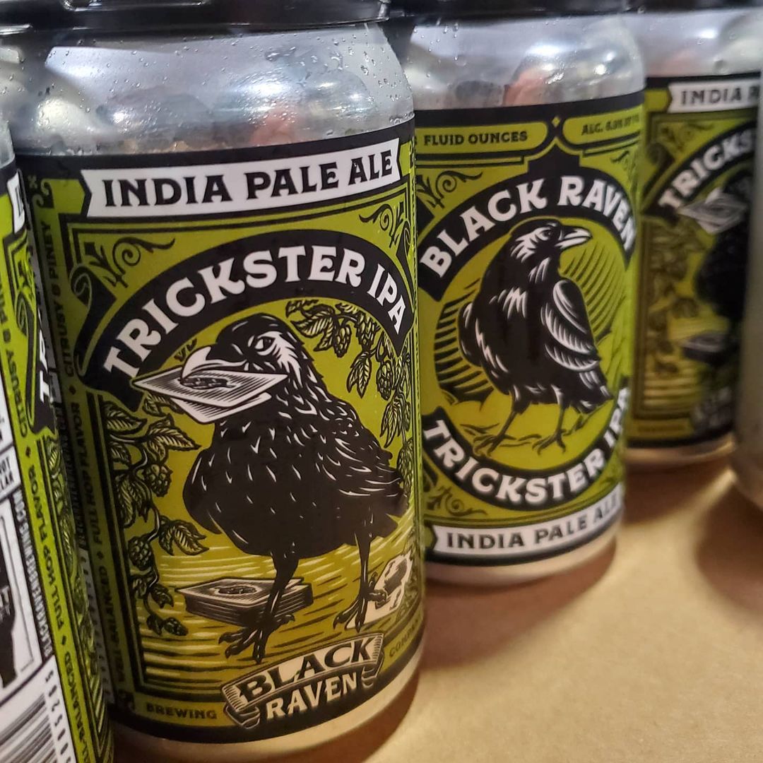 ブラック レイヴン トリックスター IPA Black Raven Trickster IPA Can 355ml