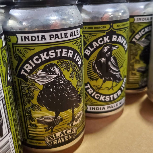 ブラック レイヴン トリックスター IPA Black Raven Trickster IPA Can 355ml