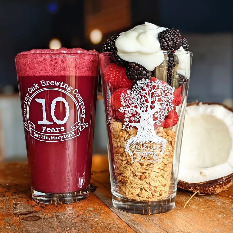 Burley Oak Boysenberry, Blackberry, Black Currunt CHONK JREAM Can 473ml