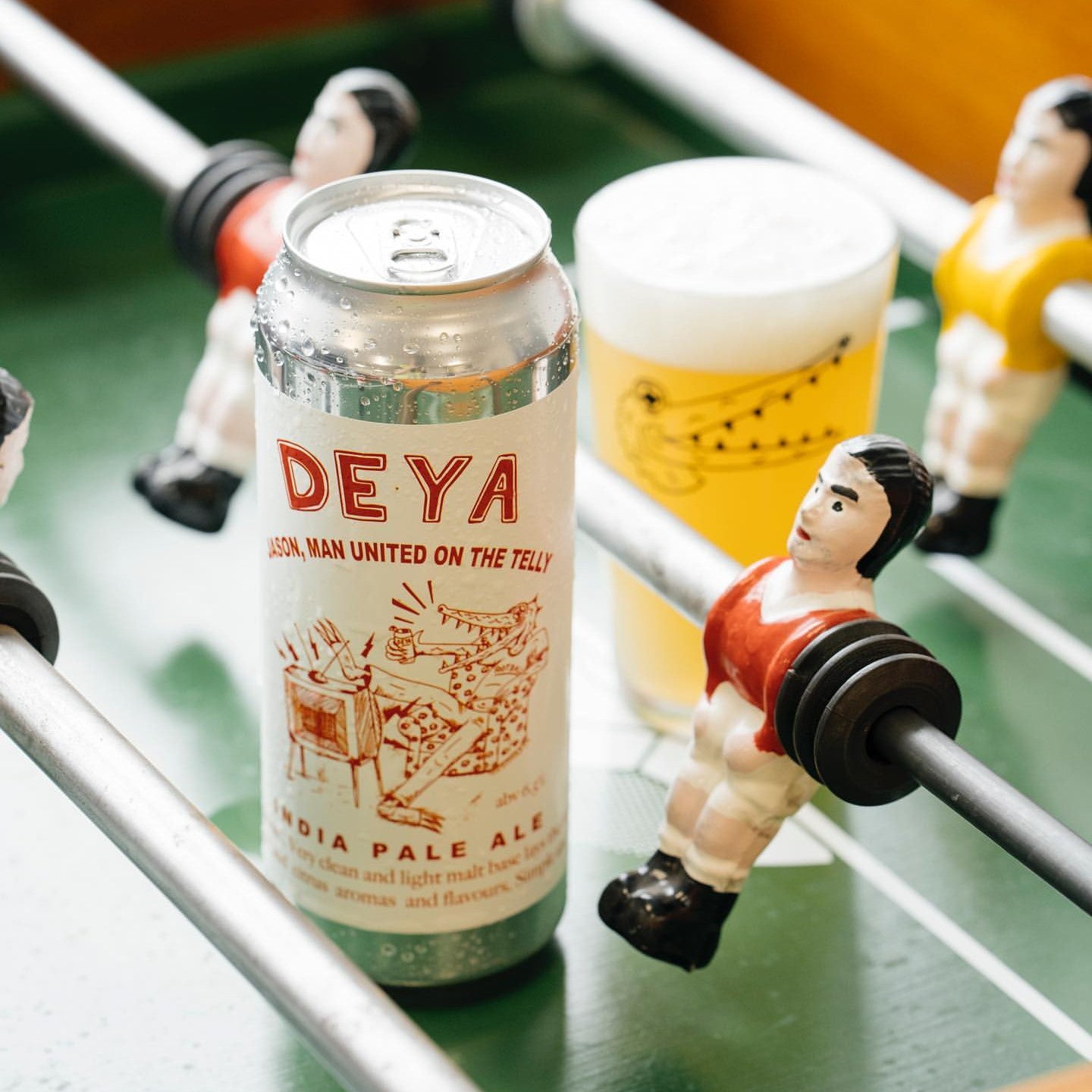 DEYA Jason, Man United On The Telly Can 500ml ダイア ジェイソンマン ユナイテッド オンザ テリー