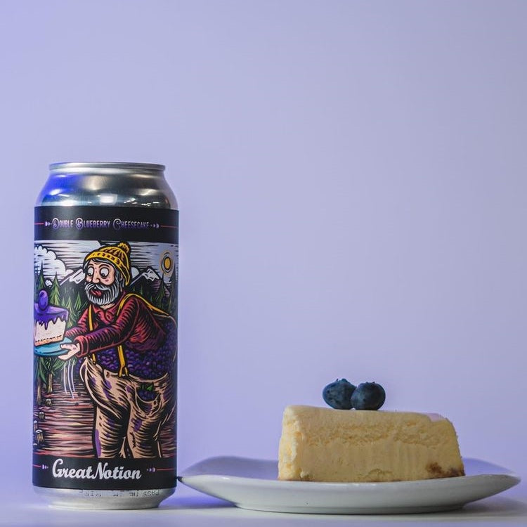 Great Notion Double Blueberry Cheese Cake Can 473ml