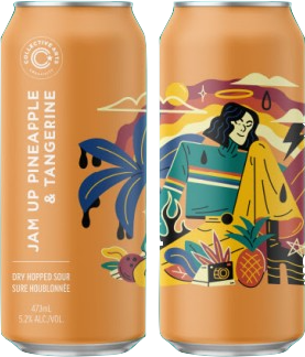 Collective Arts Jam Up The Mash: Pineapple & Tangerine Can 473ml コレクティブ アーツ ジャムアップザマッシュ パイナップル アンド タンジェリン