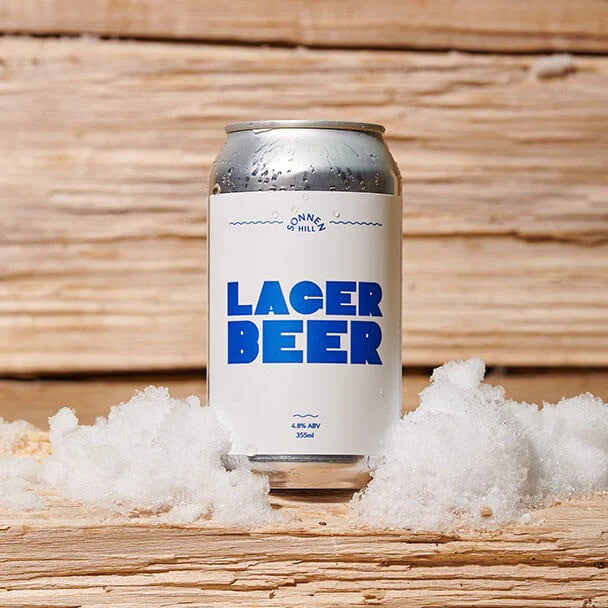 Sonnen Hill Lager Beer Can 355ml ソーネン ヒル ラガー ビア