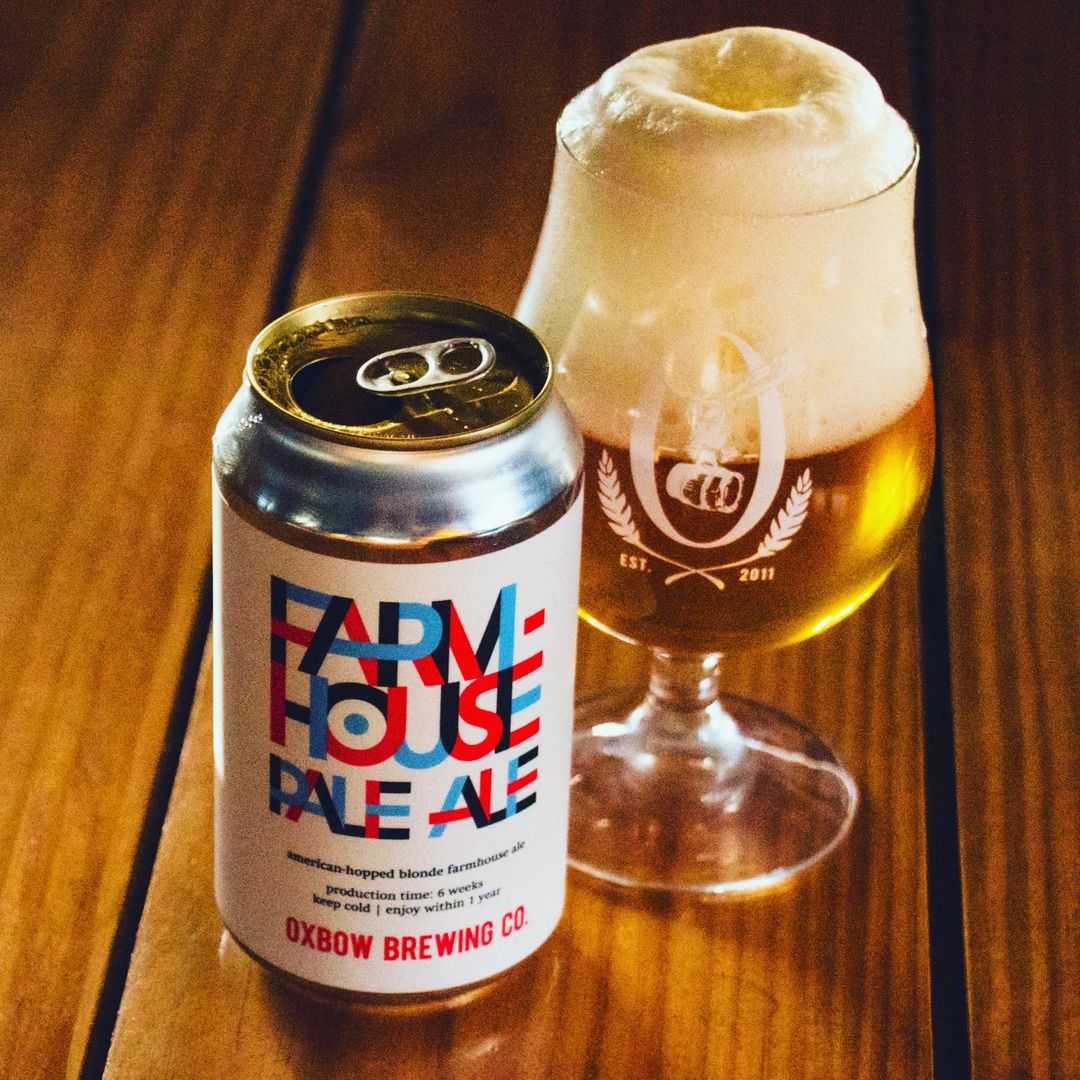 Oxbow Farmhouse Pale Ale Can 355ml