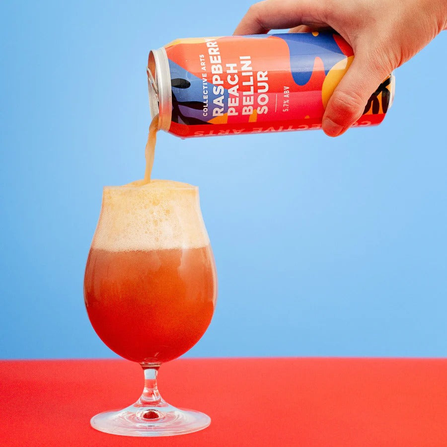 Collective Arts Raspberry Peach Bellini Sour Can 473ml コレクティブ アーツ ラズベリー ピーチ ベリーニ サワー