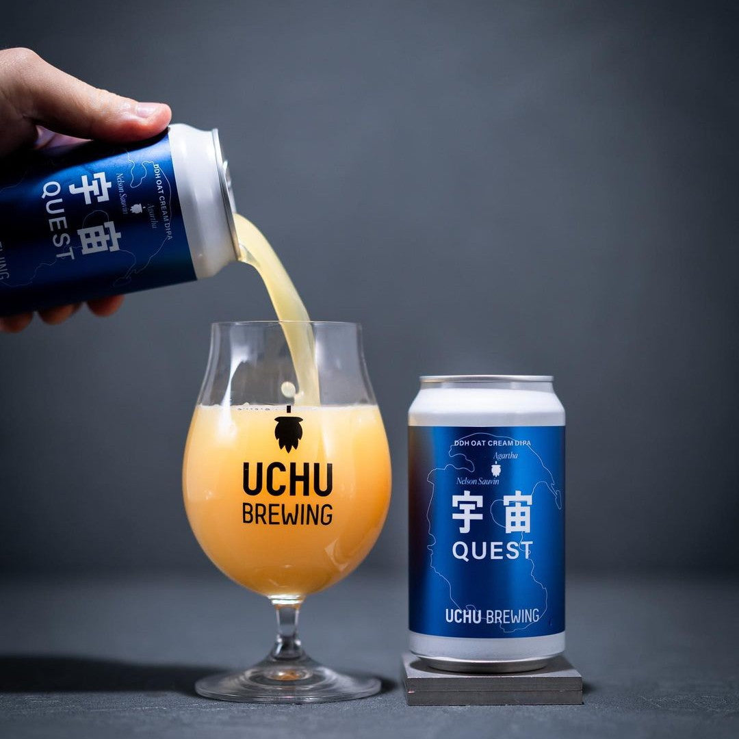 うちゅうブルーイング QUEST Nelson Sauvin Can 350ml うちゅう クエスト ネルソン ソーヴィン ※お一人様1本まで、その他の商品と合わせて合計で4本以上のご購入をお願い致します。