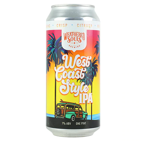Weathered Souls West Coast IPA Can 473ml