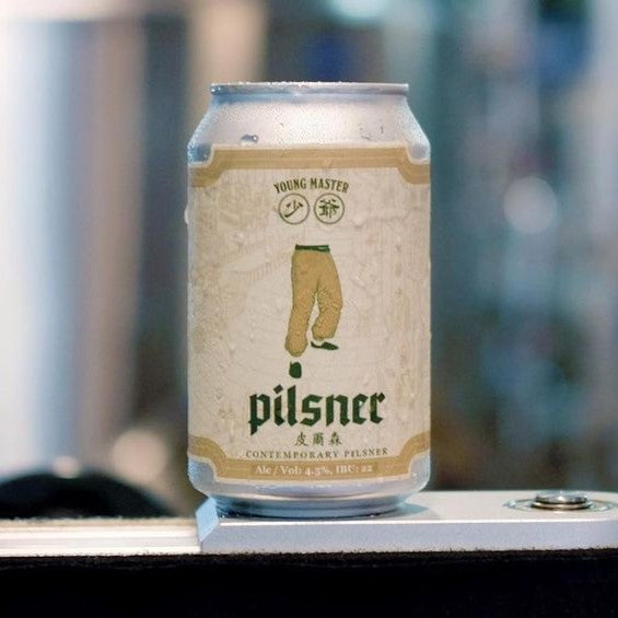 Young Master Contemporary Pilsner Can 330ml