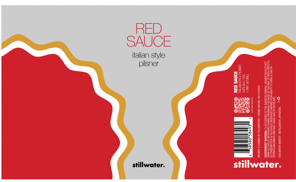 Stillwater Red Sauce Can 473ml スティルウォーター レッド ソース