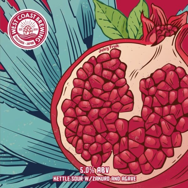 West Coast Juicy Fruit Can 500ml　ウェスト コースト ジューシー フルーツ