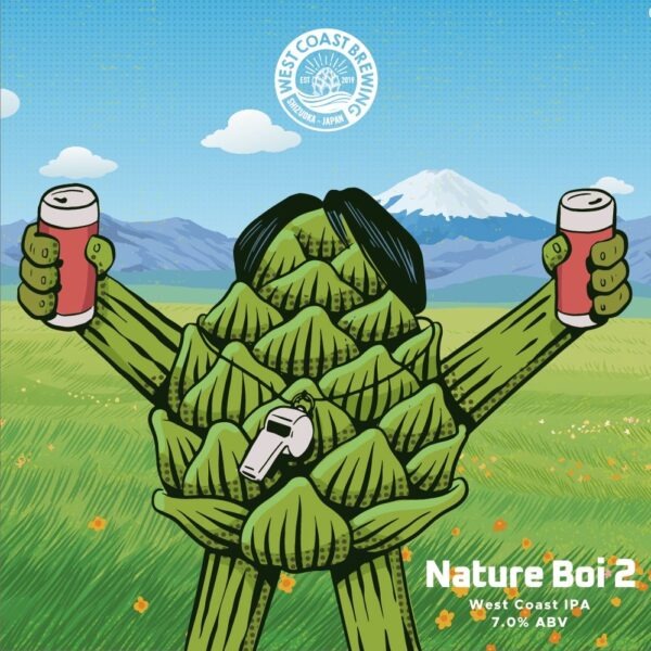 West Coast Nature Boi 2 Can 500ml　ウェスト コースト ネイチャー ボイ 2