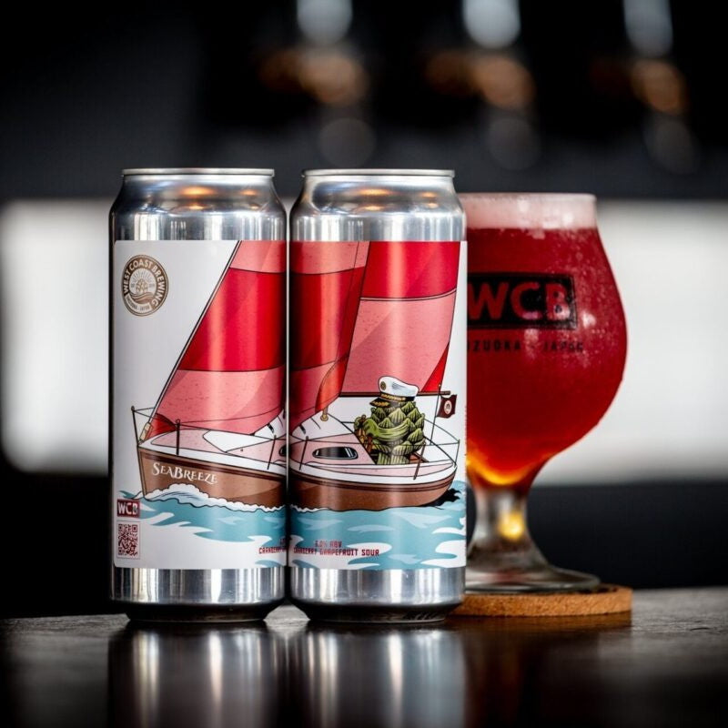 West Coast Seabreeze Can 500ml　ウェスト コースト シーブリーズ