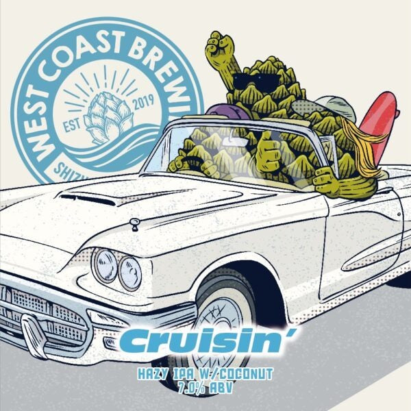 West Coast Cruisin' Can 500ml　ウェスト コースト クルージン