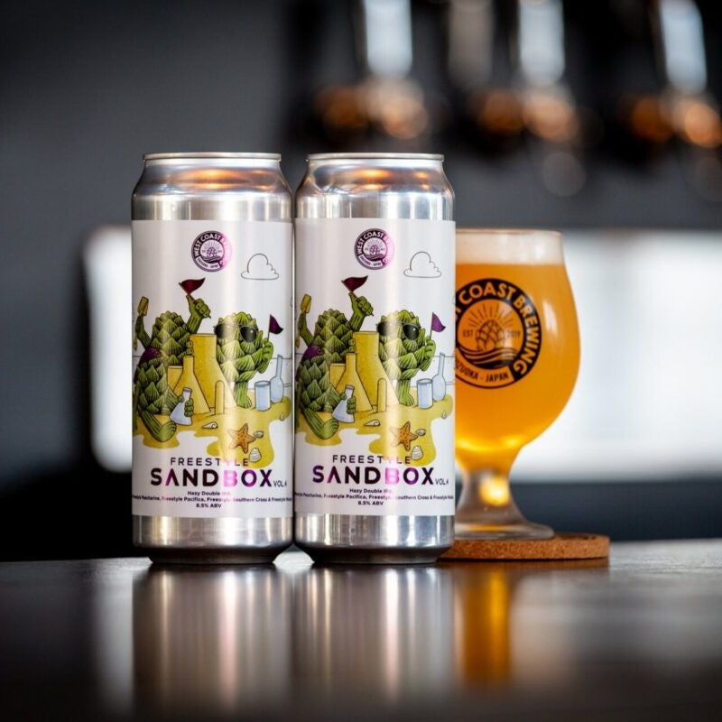 West Coast Freestyle Sandbox Vol.4 Can 500ml　ウェスト コースト フリースタイル サンドボックス vol.4