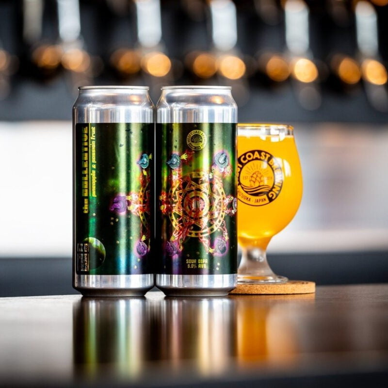West Coast The Collective: Pineapple & Passion Fruit Can 500ml　ウェスト コースト ザ コレクティブ パイナップル アンド パッションフルーツ