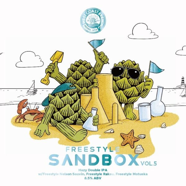 West Coast Freestyle Sandbox Vol.5 Can 500ml　ウェスト コースト フリースタイル サンドボックス