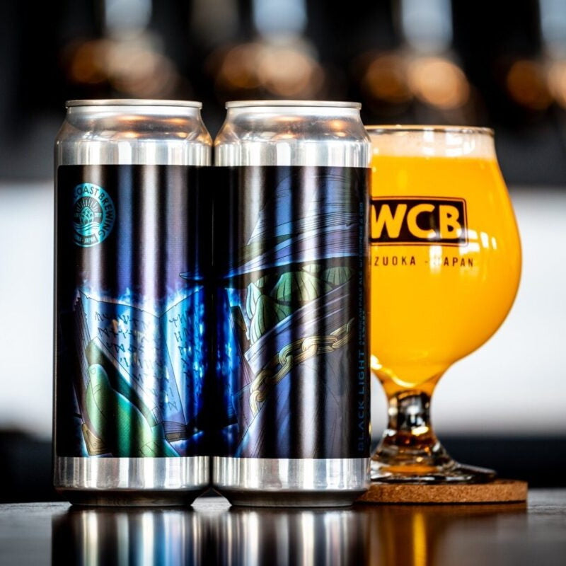 West Coast Black Light Can 500ml　ウェスト コースト ブラック ライト