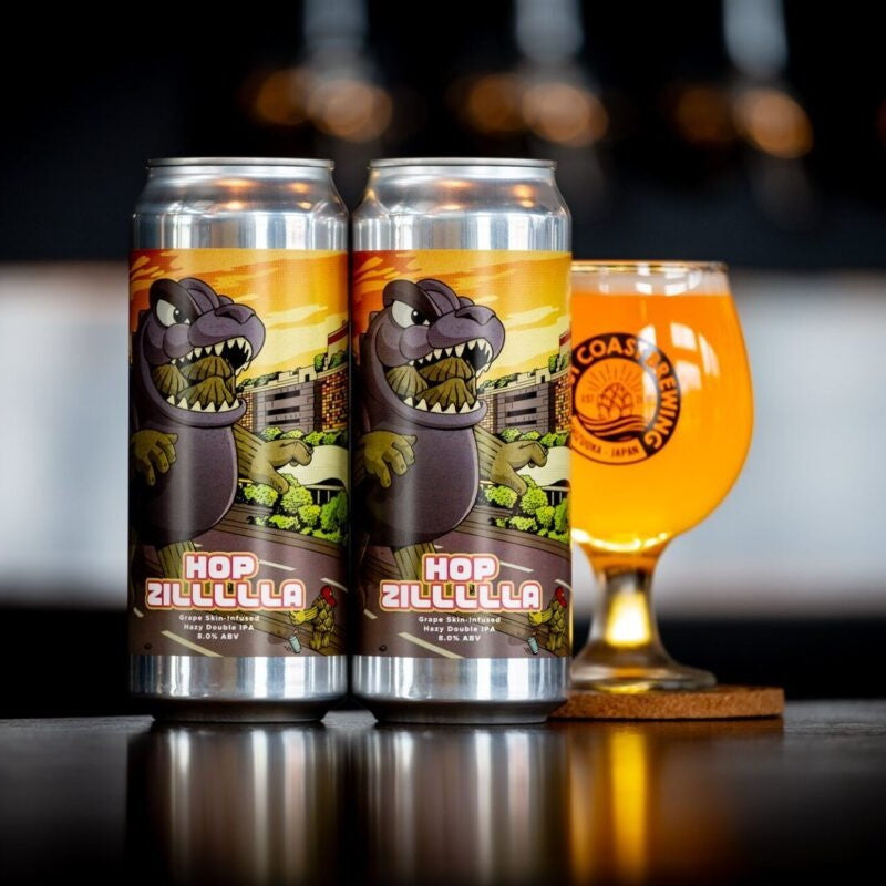 West Coast Hopzillllla Can 500ml　ウェスト コースト ホップジラ