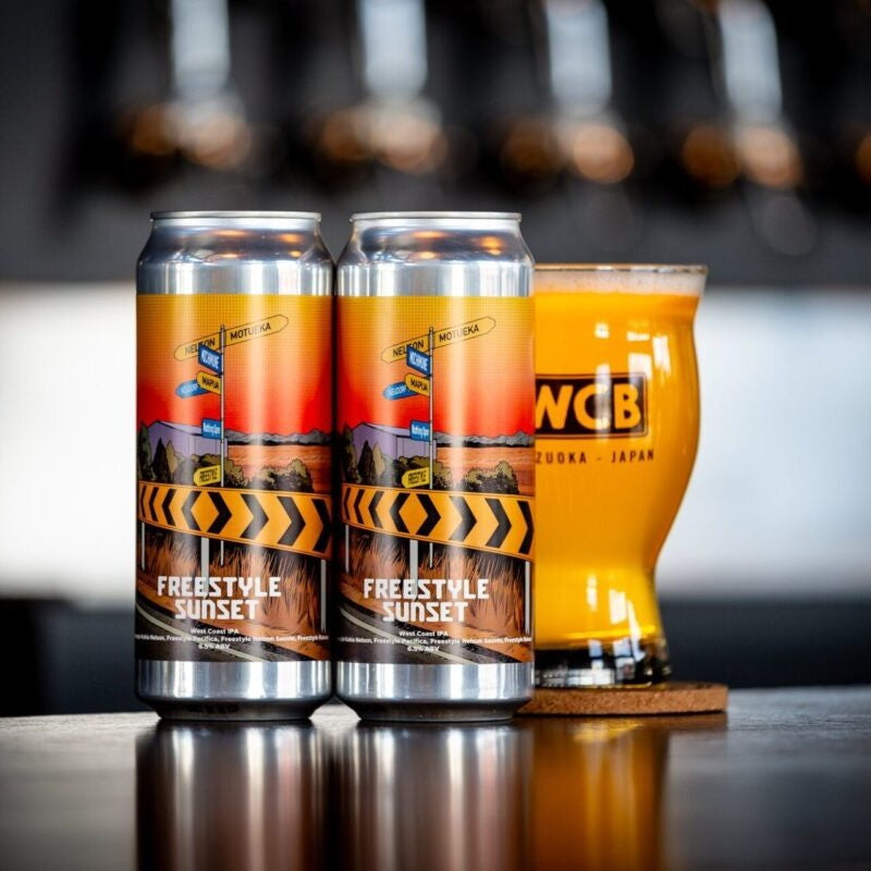 West Coast Freestyle Sunset Can 500ml　ウェスト コースト フリースタイル サンセット
