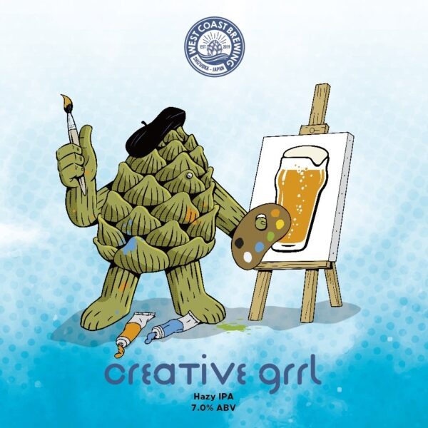 West Coast Creative Girl Can 500ml　ウェスト コースト クリエイティブ ガール