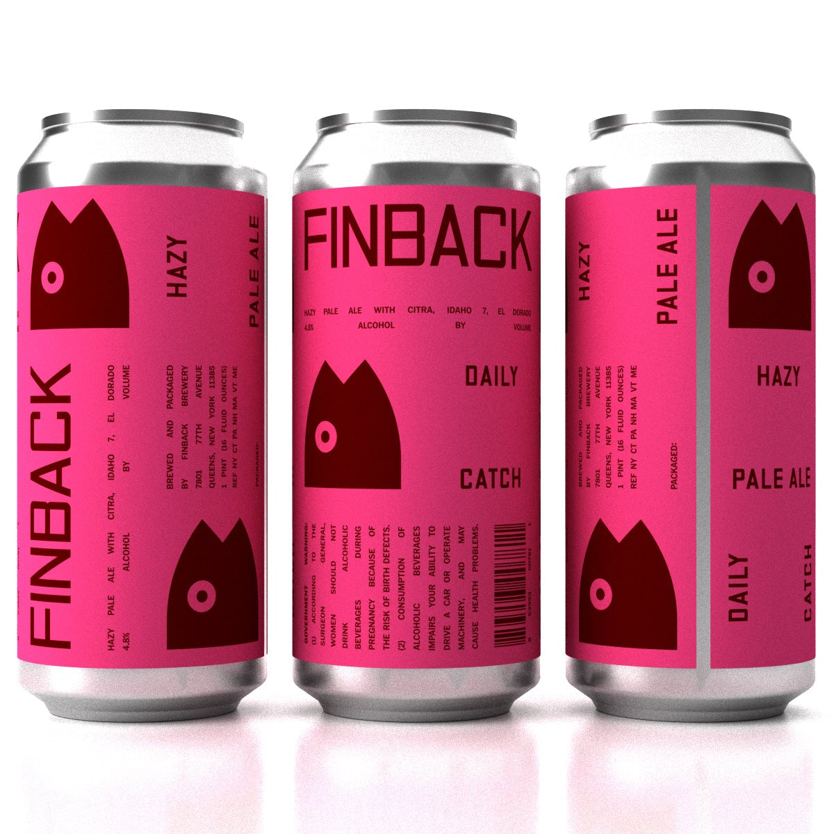 Finback Daily Catch Can 473ml　フィンバック デイリーキャッチ　※お一人様３本まで、その他の商品と合わせて合計で4本以上のご購入をお願い致します