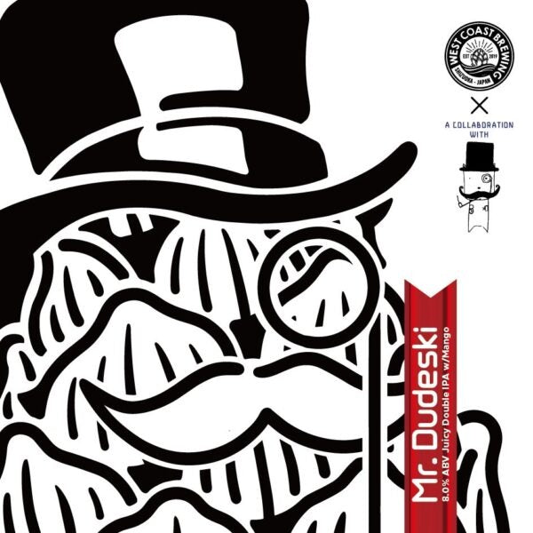 West Coast Mr. Dudeski Can 500ml　ウェスト コースト ミスターデゥードスキー