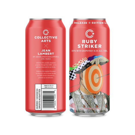 Collective Arts Ruby Striker Can 473ml　コレクティブ アーツ ルビーストライカー