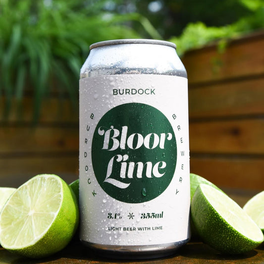 Burdock Bloor Lime Can 355ml　バーダック ブロア ライム