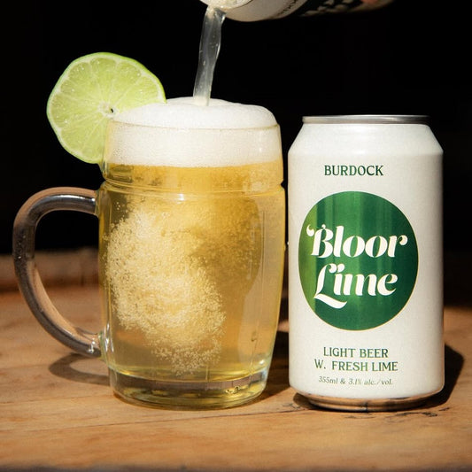 Burdock Bloor Lime Can 355ml　バーダック ブロア ライム
