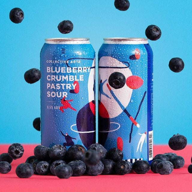 Collective Arts Blueberry Crumble Sour Can 473ml　コレクティブ アーツ ブルーベリー クランブル サワー