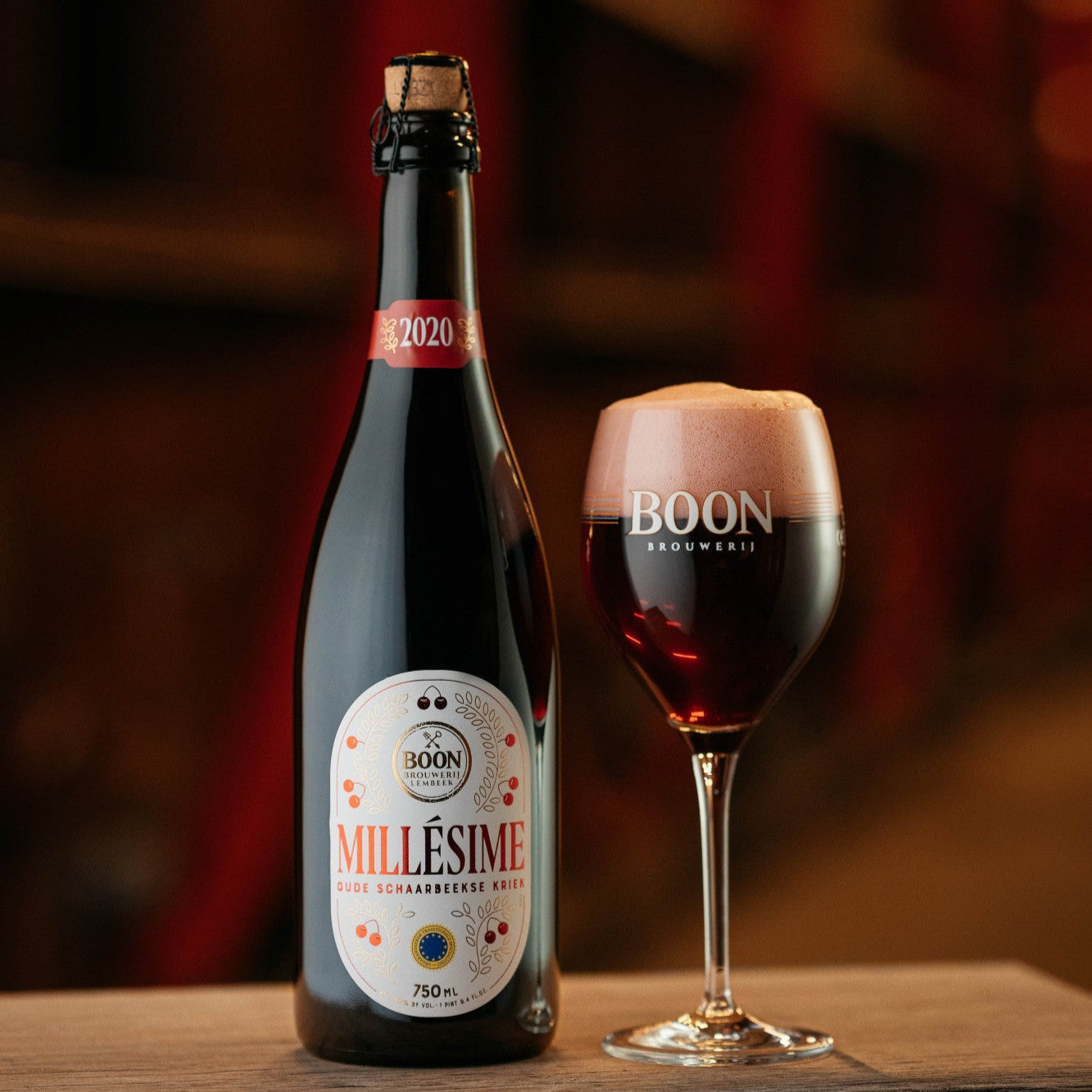 Boon Oude Schaarbeekse Kriek Millesime Bottle 750ml　ブーン オウド スカールベーク クリーク ミレジム