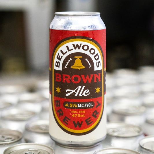 Bellwoods Brown Ale Can 473ml　ベルウッズ ブラウンエール