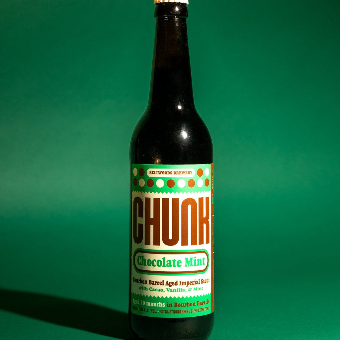 Bellwoods Chunk Chocolate Mint Bottle 500ml　ベルウッズ チャンク チョコレート ミント