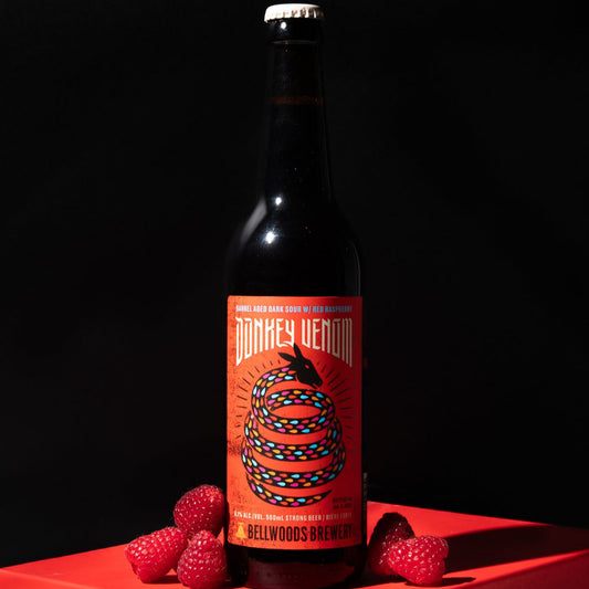 Bellwoods Donkey Venom Raspberry Bottle 500ml　ベルウッズ ドンキー ヴェノム ラズベリー
