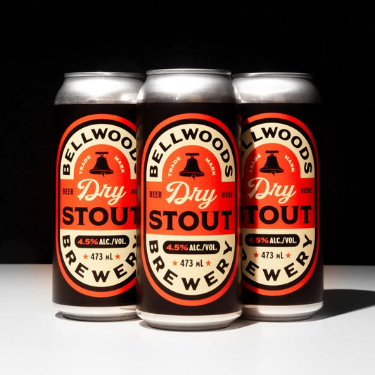 Bellwoods Dry Stout Can 473ml　ベルウッズ ドライ スタウト