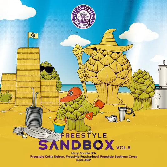 West Coast Freestyle Sandbox Vol.8 Can 500ml　ウェスト コースト フリースタイル サンドボックス