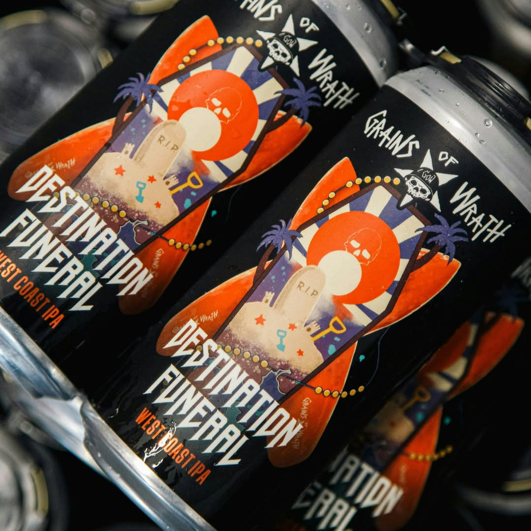 Grains of Wrath Destination Funeral Can 473ml　グレインズ オブ ラス デスティネーション フューネラル