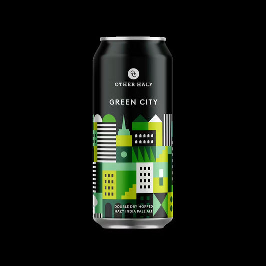 Other Half Green City Can 473ml　アザー ハーフ グリーン シティ　