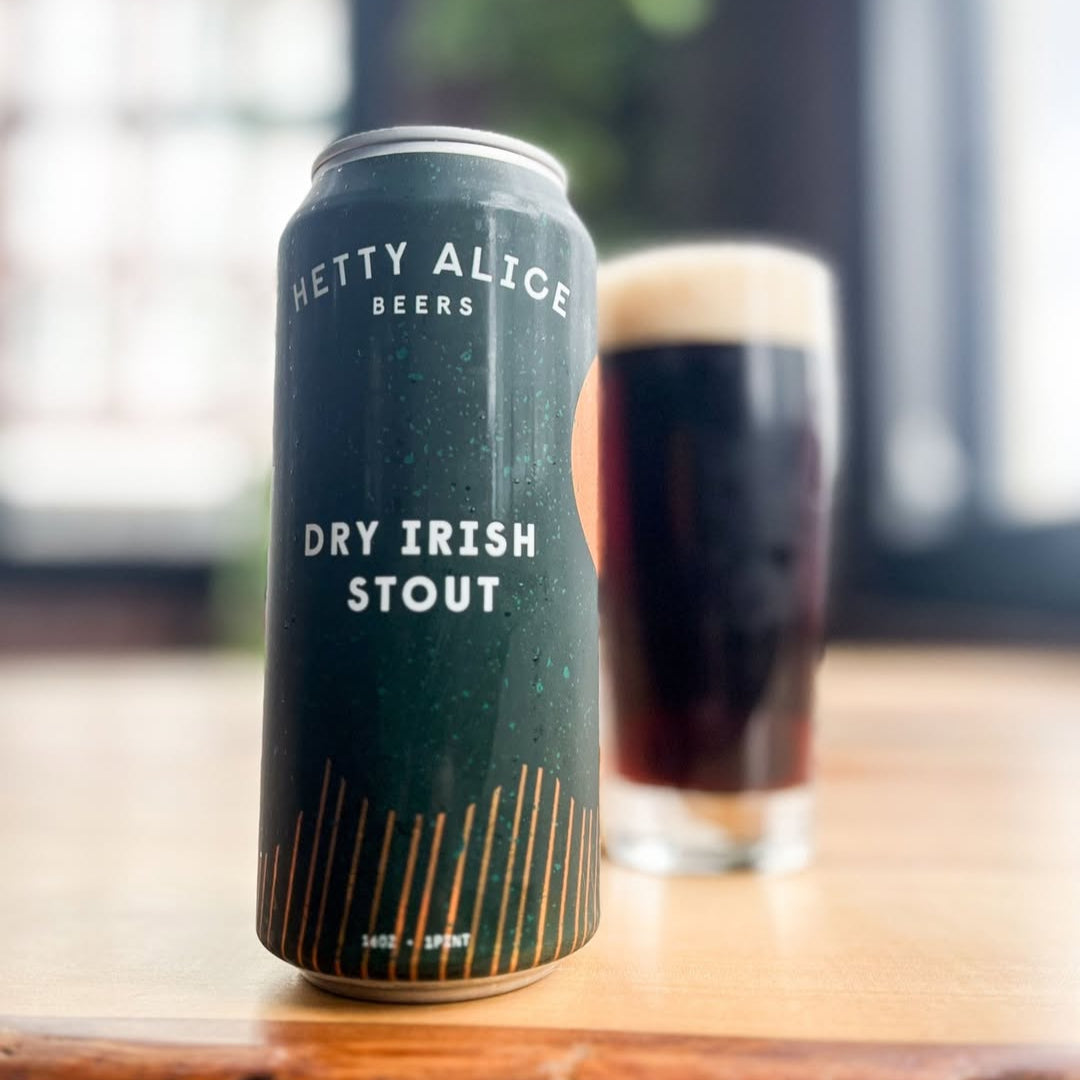 Hetty Alice Dry Irish Stout Can 473ml　ヘティ アリス ドライ アイリッシュ スタウト