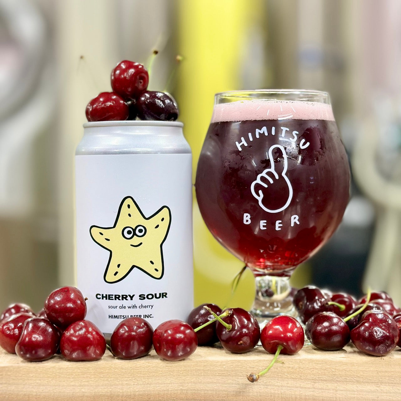 ひみつビール Cherry Sour Can 350ml　ひみつビール チェリーサワー