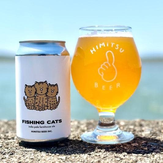 ひみつビール Fishing Cats Can 350ml　ひみつビール フィッシング キャッツ