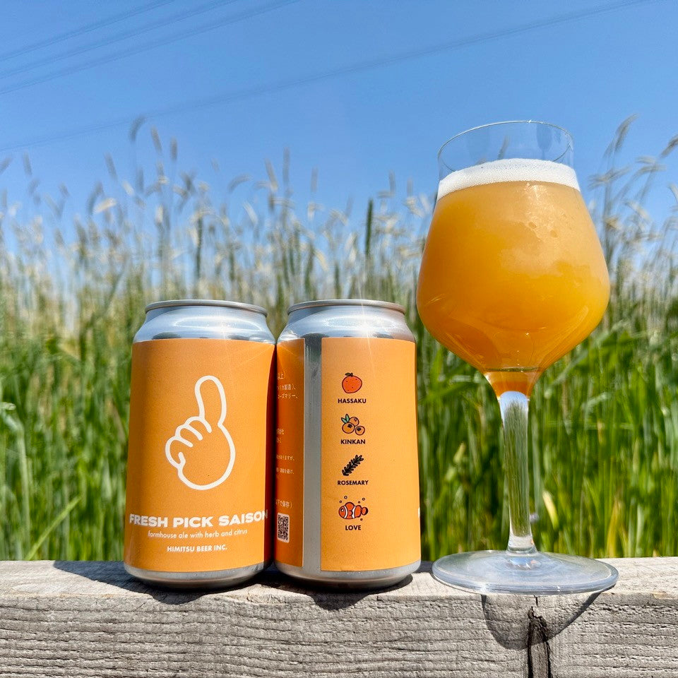 ひみつビール FRESH PICK SAISON Can 350ml　ひみつビール フレッシュピックセゾン