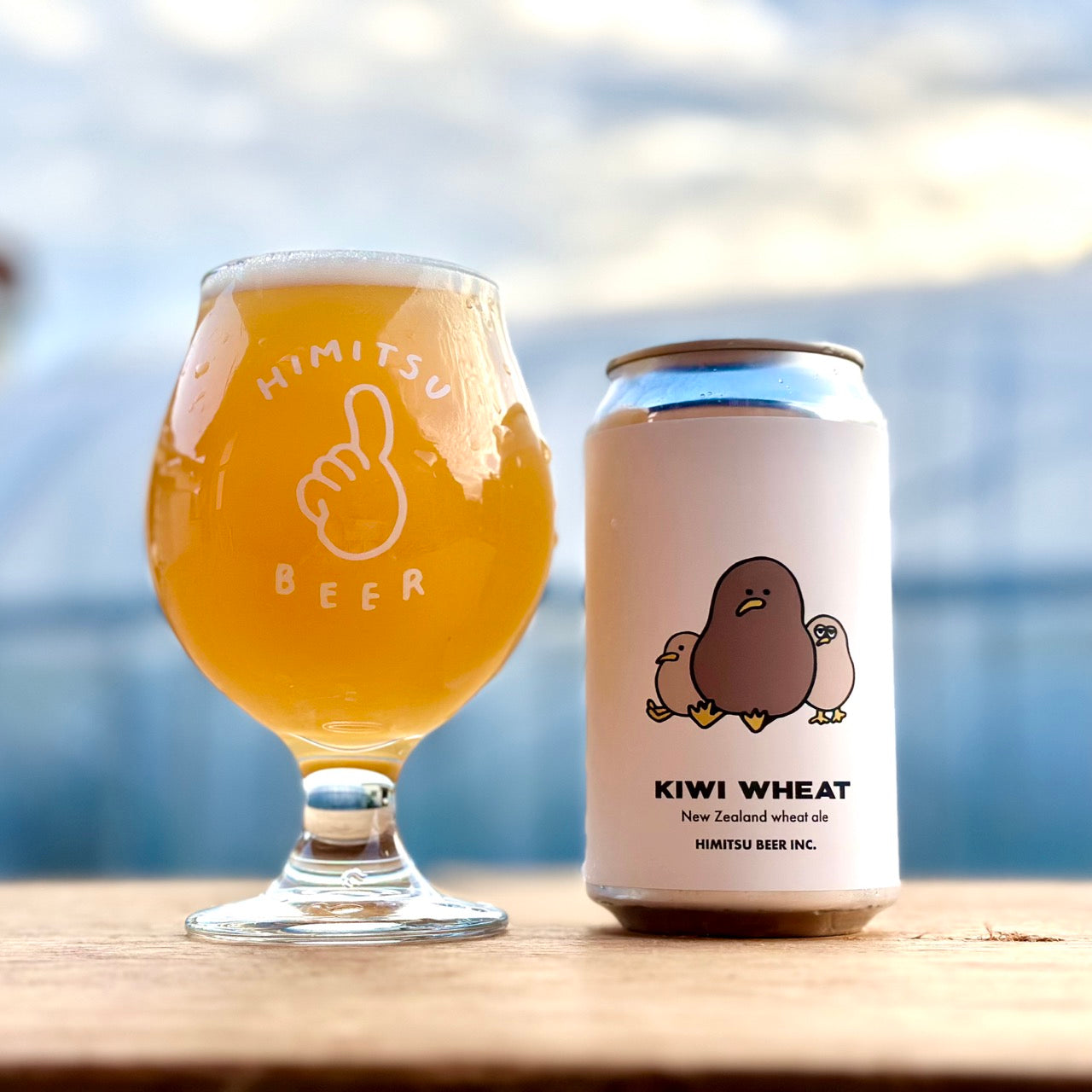 ひみつビール Kiwi Wheat Can 350ml　ひみつビール キウイ ウィート