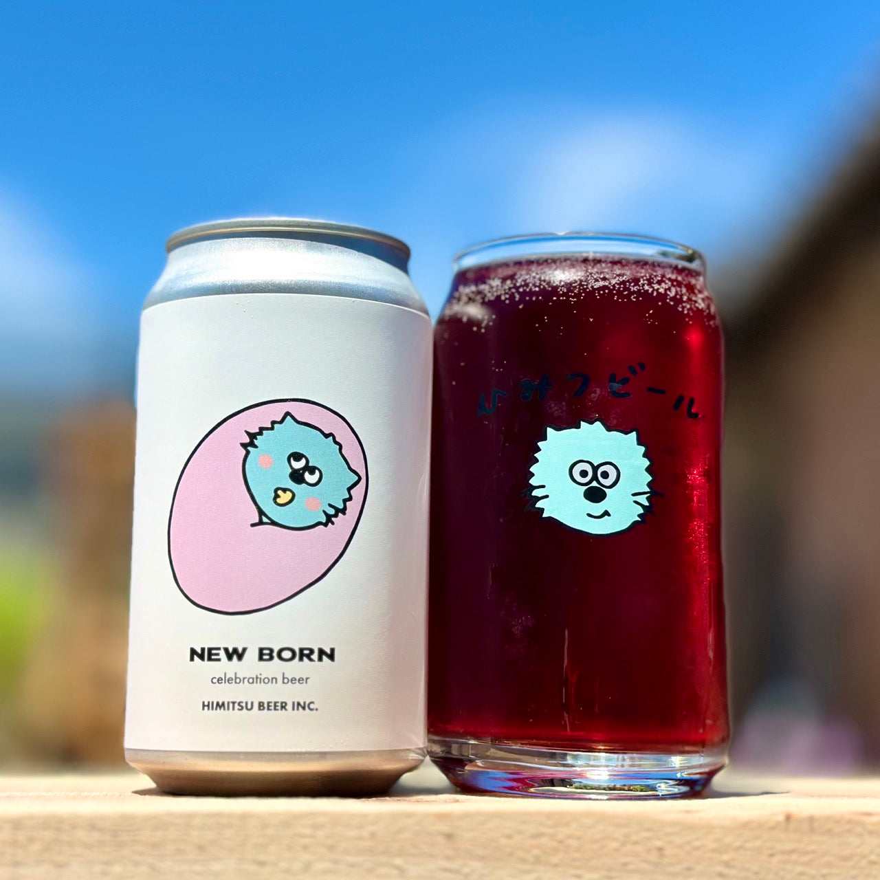 ひみつビール New Born Can 350ml　ひみつビール ニューボーン