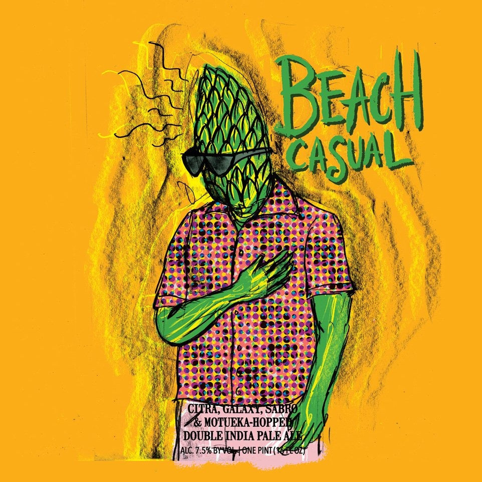 Hop Butcher For The World  Beach Casual Can 473ml　ホップ ブッチャー フォー ザ ワールド ビーチ カジュアル