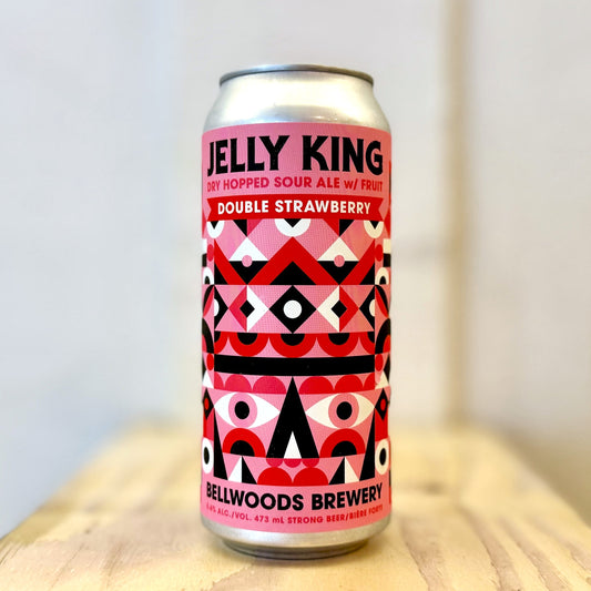 Bellwoods Jelly King Double Strawberry Can 473ml　ベルウッズ ジェリー キング ダブル ストロベリー