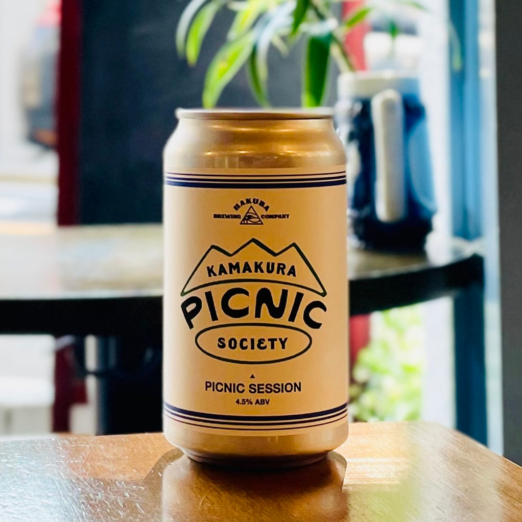 Hakuba Picnic Session Can 350ml　ハクバ ピクニック セッション