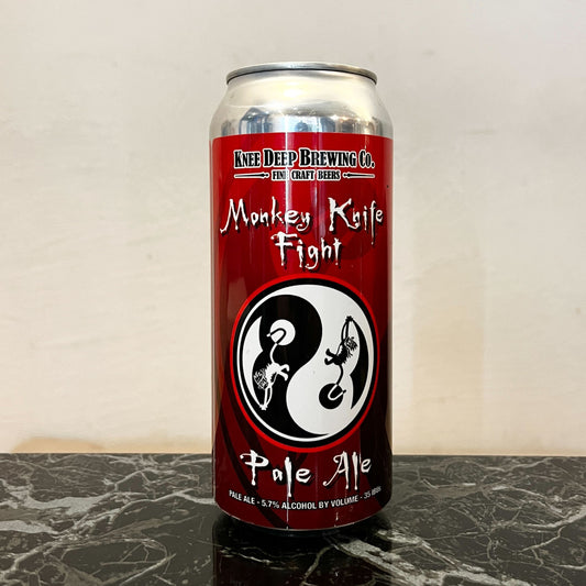 Knee Deep Monkey Knife Fight Can 473ml　ニー ディープ モンキー ナイフ ファイト